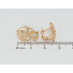 Серьги Xuping Позолота 18K английский замок Феи фото №2 Серьги Xuping Позолота 18K английский замок Феи фото №2