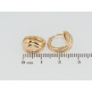 Серьги Xuping Позолота 18K колечки Фигурные фото №2