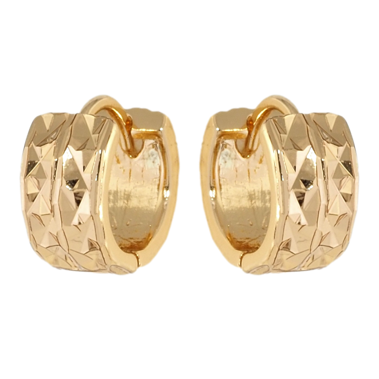 Серьги Xuping Позолота 18K колечки Декоративный орнамент фото №4 Серьги Xuping Позолота 18K колечки Декоративный орнамент фото №4