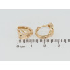 Сережки Xuping Позолота 18K колечка Витонченість фото №2