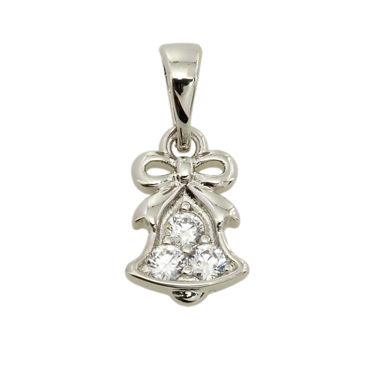 Кулон дитячий Xuping Родій Дзвіночок для ланцюжка до 5мм фото №11