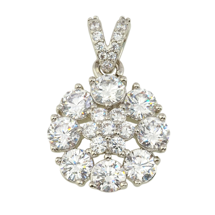 Кулон Xuping Родій Блиск кристалів для ланцюжка до 4мм фото №16