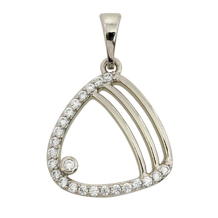 Кулон Xuping Родій Декоративний кулон з цирконієм для ланцюжка до 5мм фото №18