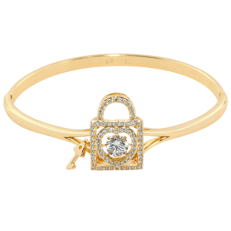 Браслет Xuping Позолота 18K Замочок ø 6см фото №13 Браслет Xuping Позолота 18K Замочок ø 6см фото №13