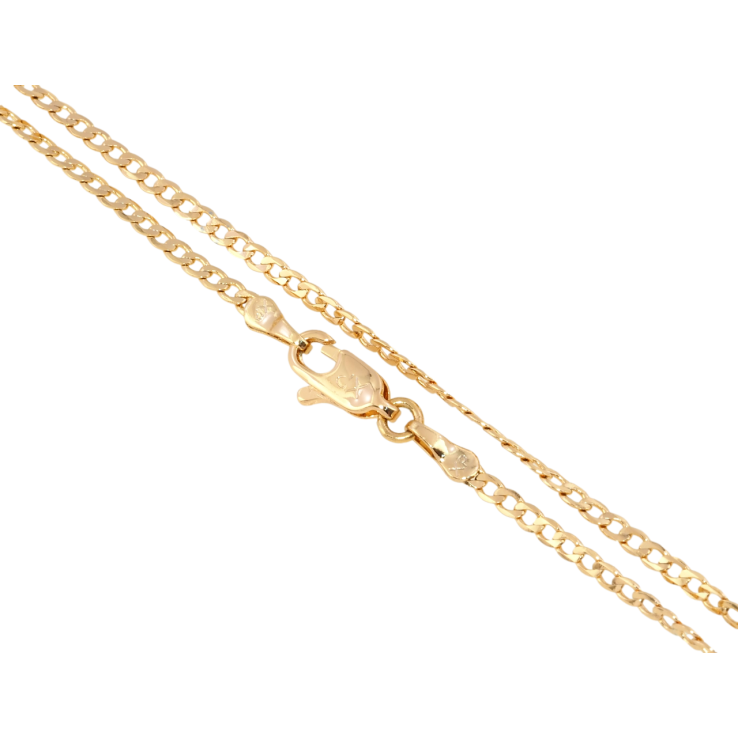 Цепочка Xuping Позолота 18K Плетение Панцирное перекрученное длина 59см х 2мм фото №12 Цепочка Xuping Позолота 18K Плетение Панцирное перекрученное длина 59см х 2мм фото №12