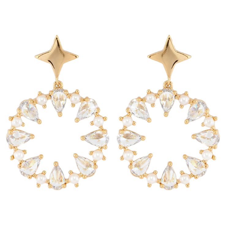 Сережки Xuping Позолота 18K пусети Дівочі мрії фото №15 Сережки Xuping Позолота 18K пусети Дівочі мрії фото №15