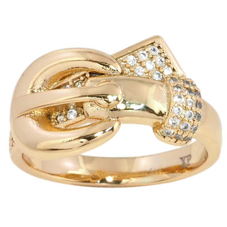 Кольцо Xuping Позолота 18K Ремешок с инкрустацией цирконием фото №13 Кольцо Xuping Позолота 18K Ремешок с инкрустацией цирконием фото №13