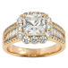 Кольцо Xuping Позолота 18K Инкрустация цирконием фото №1 Кольцо Xuping Позолота 18K Инкрустация цирконием фото №1