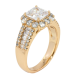 Кольцо Xuping Позолота 18K Инкрустация цирконием фото №2 Кольцо Xuping Позолота 18K Инкрустация цирконием фото №2