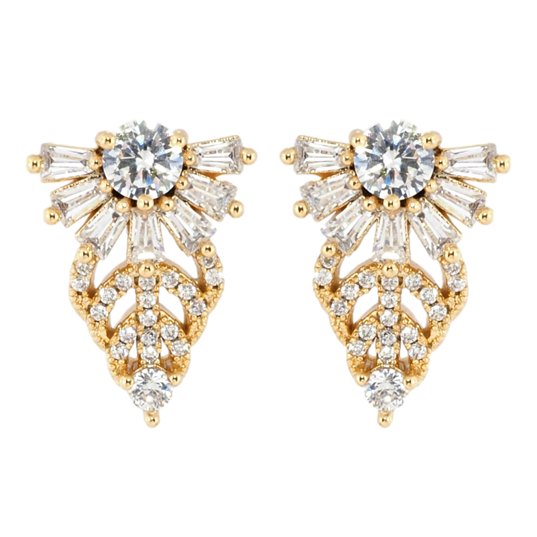 Серьги Xuping Позолота 18K пусеты Живописность фото №1 Серьги Xuping Позолота 18K пусеты Живописность фото №1