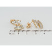 Серьги Xuping Позолота 18K пусеты Кристальная феерия фото №2 Серьги Xuping Позолота 18K пусеты Кристальная феерия фото №2