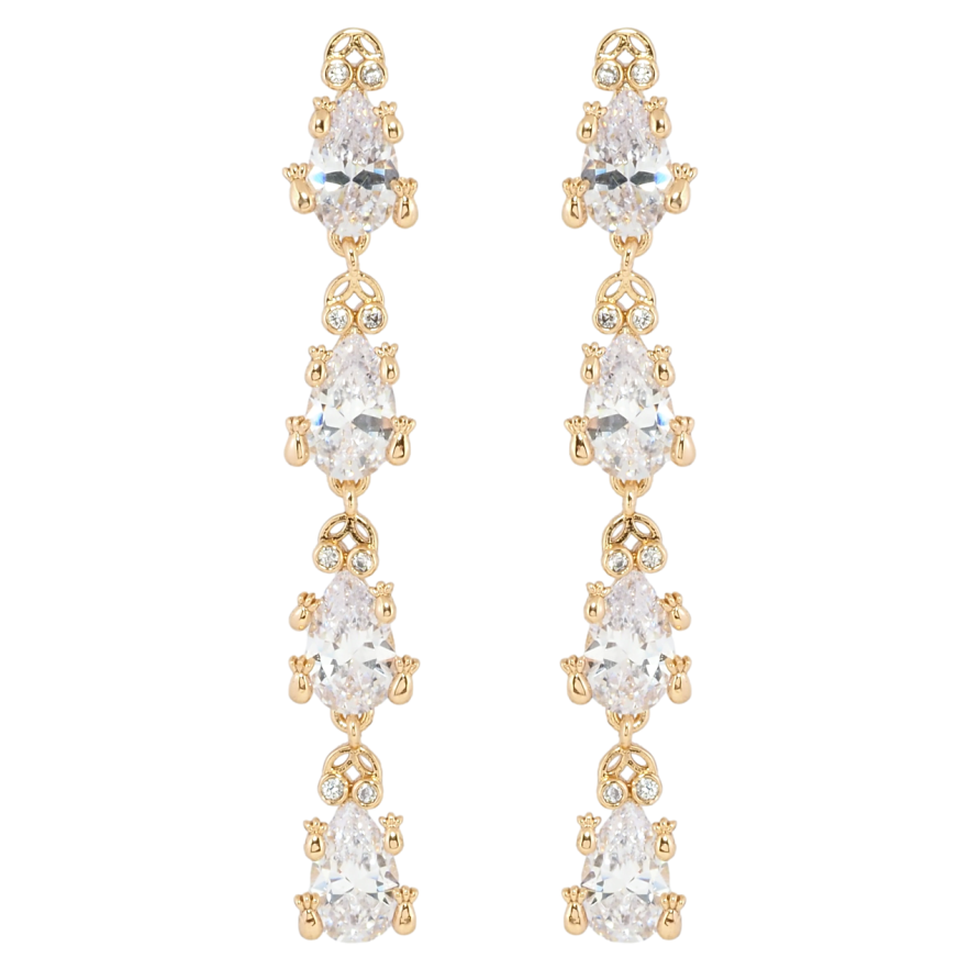 Серьги Xuping Позолота 18K пусеты Кристальные лягушки фото №1 Серьги Xuping Позолота 18K пусеты Кристальные лягушки фото №1