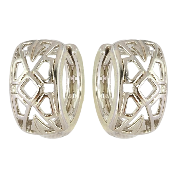 Сережки Xuping Родій колечка Різьблений візерунок фото №15