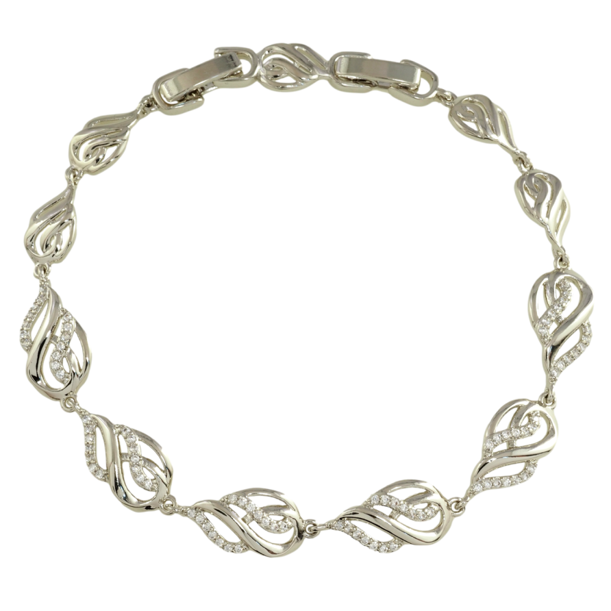 Браслет Xuping Родій Грація довжина з дод. замком 17,19см х 6-8мм фото №1