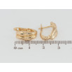 Серьги Xuping Позолота 18K английский замок Декоративный узор фото №2