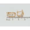 Серьги Xuping Позолота 18K английский замок Декоративные с цирконием фото №2 Серьги Xuping Позолота 18K английский замок Декоративные с цирконием фото №2