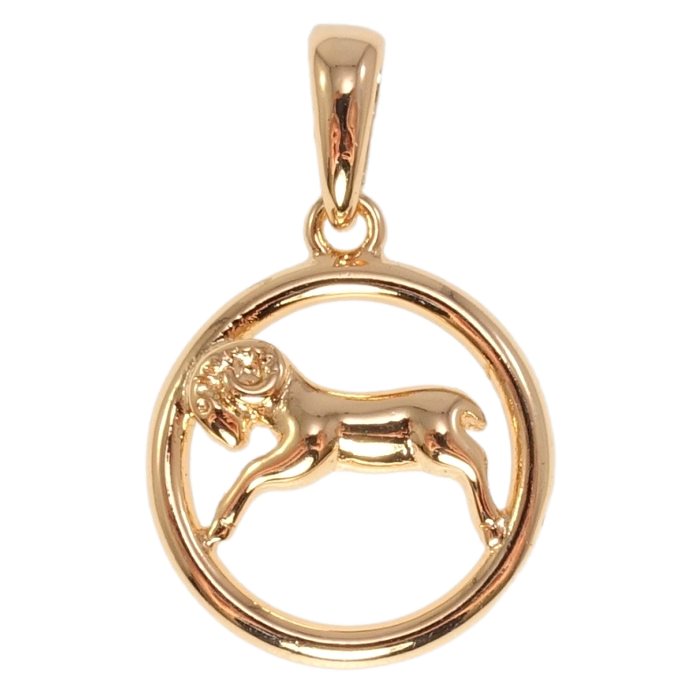 Кулон Fallon Позолота 18K Знак Зодиака Овен фото №2
