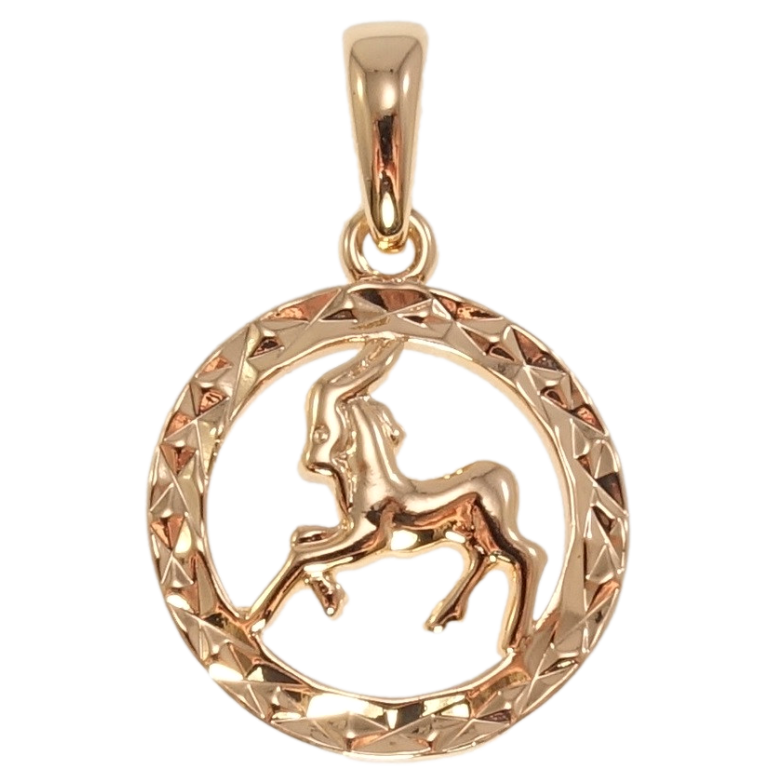 Кулон Fallon Позолота 18K Знак Зодіаку Козеріг фото №1 Кулон Fallon Позолота 18K Знак Зодіаку Козеріг фото №1