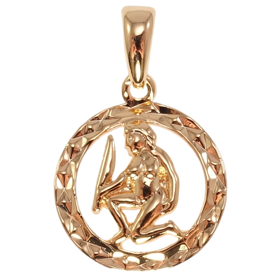 Кулон Fallon Позолота 18K Знак Зодіаку Діва фото №1