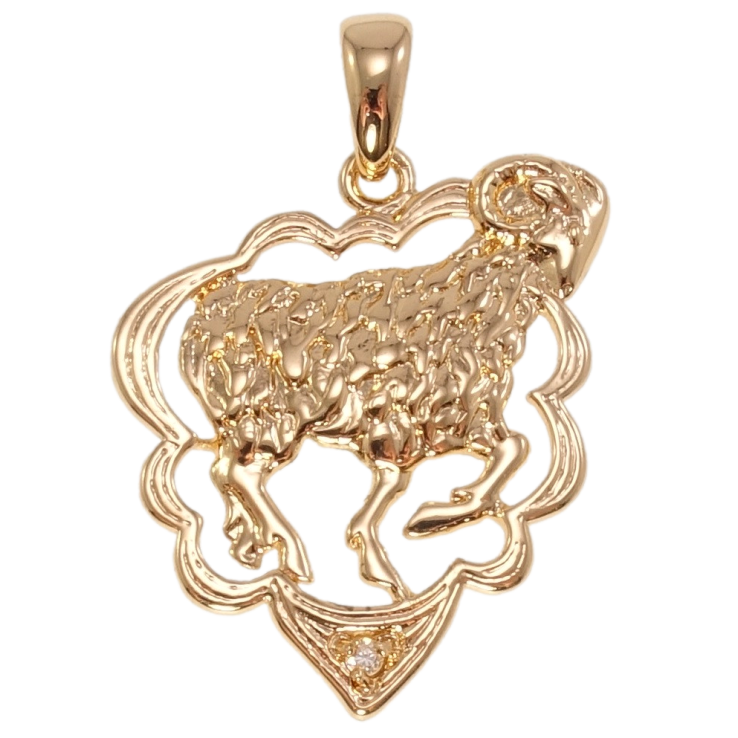 Кулон Fallon Позолота 18K Знак Зодіаку Овен фото №11