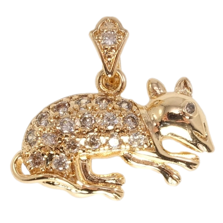 Кулон Fallon Позолота 18K Крыса фото №21 Кулон Fallon Позолота 18K Крыса фото №21