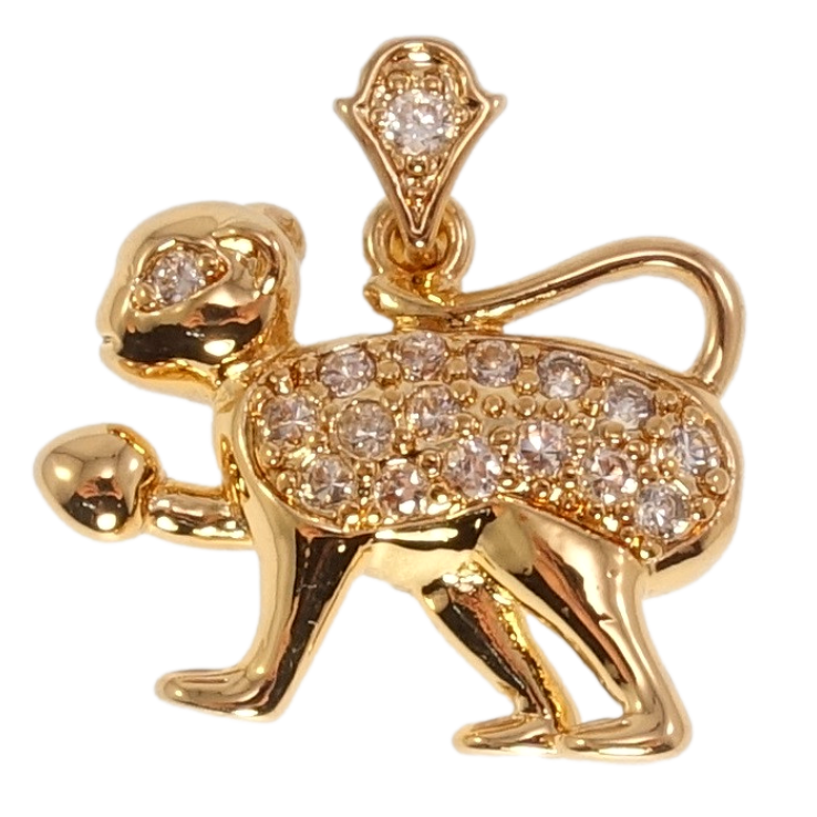 Кулон Fallon Позолота 18K Обезьянка фото №20 Кулон Fallon Позолота 18K Обезьянка фото №20