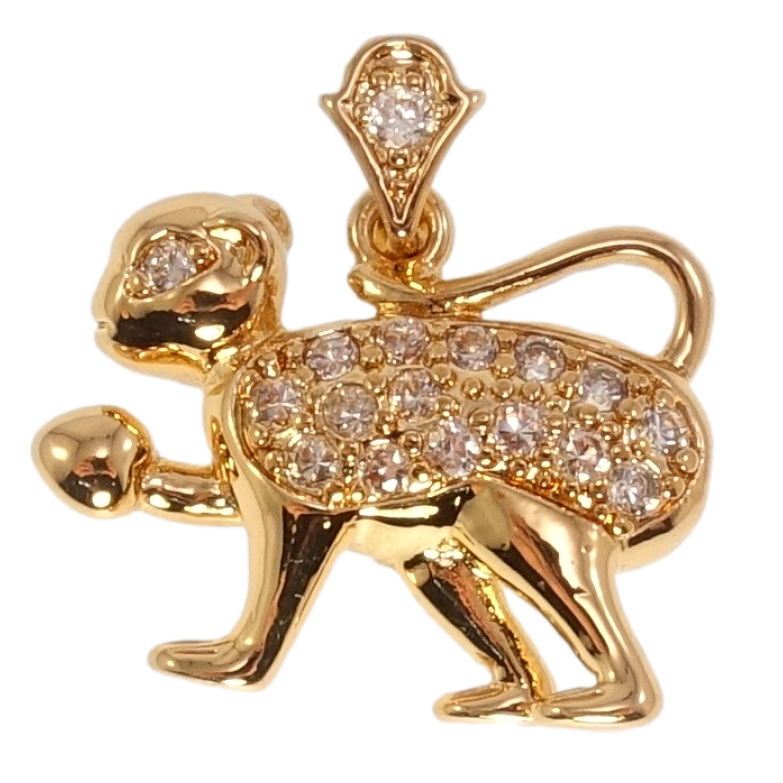 Кулон Fallon Позолота 18K Обезьянка фото №1 Кулон Fallon Позолота 18K Обезьянка фото №1