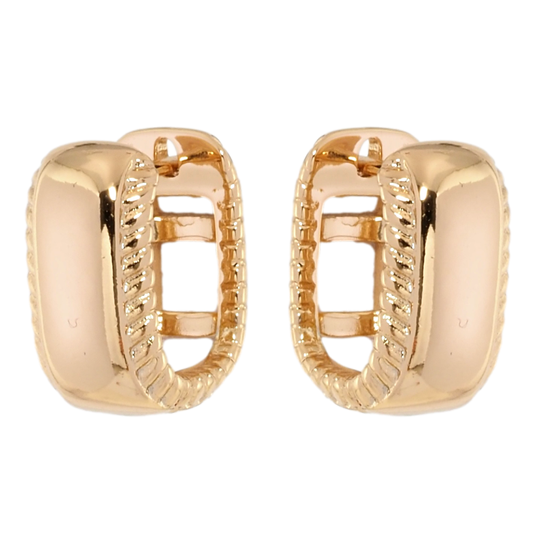 Серьги Xuping Позолота 18K английский замок Декоративный узор фото №1