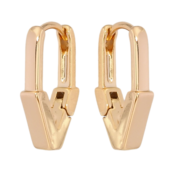 Серьги Xuping Позолота 18K колечки Декоративные фото №21 Серьги Xuping Позолота 18K колечки Декоративные фото №21