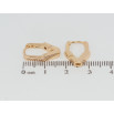 Серьги Xuping Позолота 18K колечки Декоративные фото №2 Серьги Xuping Позолота 18K колечки Декоративные фото №2