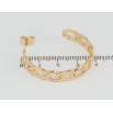 Серьги Xuping Позолота 18K пусеты Дуги узор цепочка фото №2 Серьги Xuping Позолота 18K пусеты Дуги узор цепочка фото №2