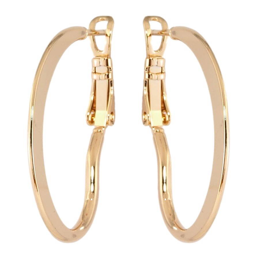 Серьги Xuping Позолота 18K итальянский замок Фигурные фото №1