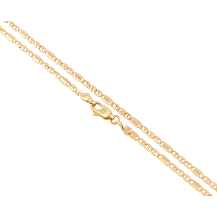 Ланцюжок Xuping Позолота 18K Плетіння Морський ланцюг довжина 45см х 2.5мм фото №17