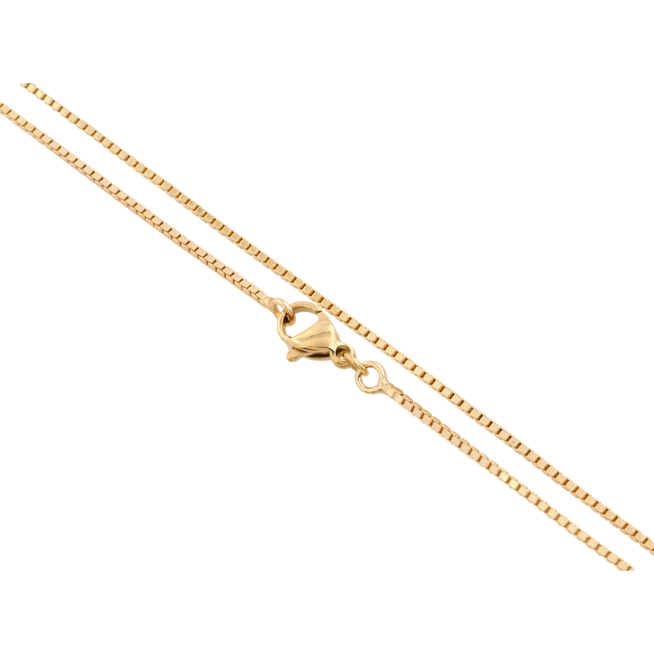 Ланцюжок Xuping Позолота 18K Плетіння Венеціанське довжина 50см х 1мм фото №22