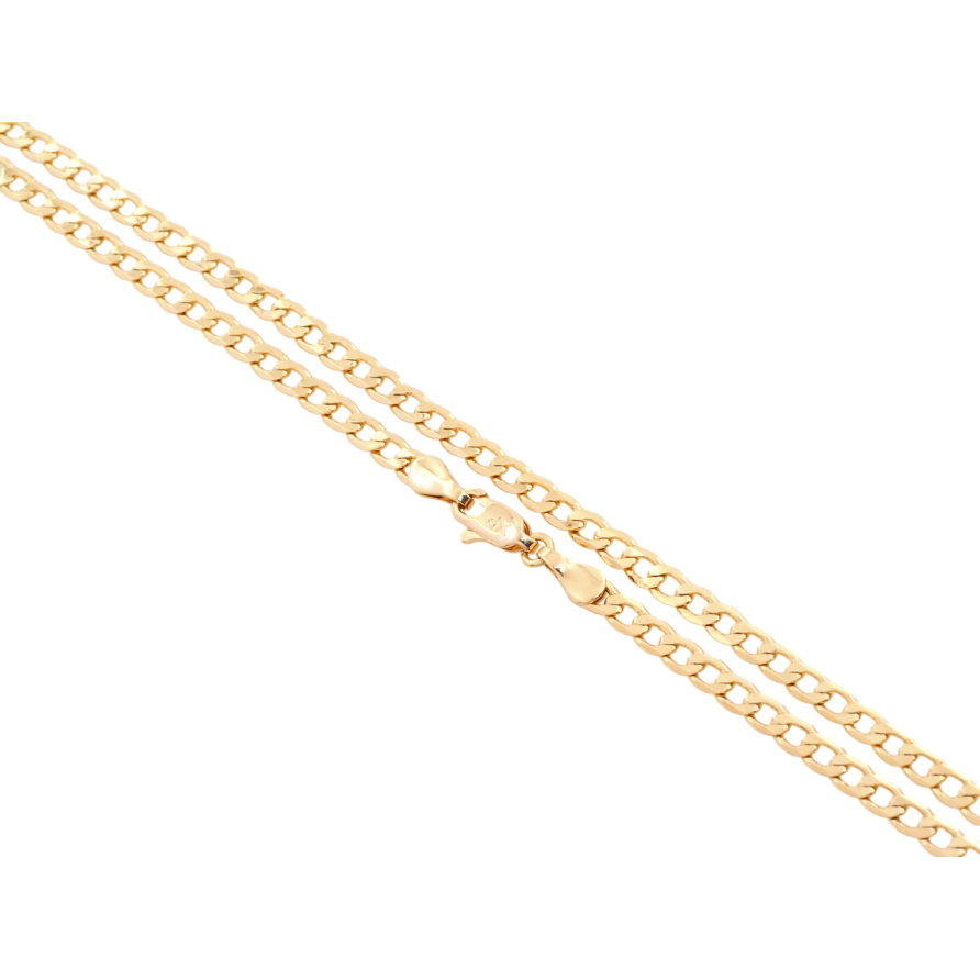 Цепочка Xuping Позолота 18K Плетение Панцирное длина 44см х 4мм фото №1