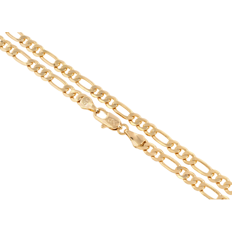 Ланцюжок Xuping Позолота 18K Плетіння Фігаро довжина 50см х 4мм фото №1 Ланцюжок Xuping Позолота 18K Плетіння Фігаро довжина 50см х 4мм фото №1