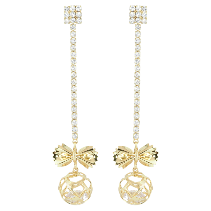 Сережки Xuping QQMM Позолота 14K пусети Декоративні підвіски з цирконієм фото №5 Сережки Xuping QQMM Позолота 14K пусети Декоративні підвіски з цирконієм фото №5