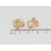 Серьги Xuping Позолота 18K английский замок Декоративные цветочки фото №2