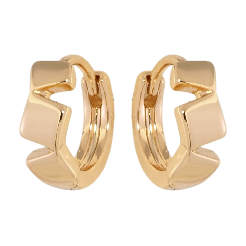 Сережки Xuping Позолота 18K колечка Фігурні фото №1