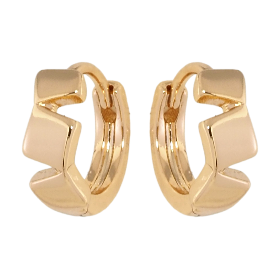 Сережки Xuping Позолота 18K колечка Фігурні фото №1