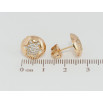 Серьги Xuping Позолота 18K пусеты Звезды с цирконием ø 11мм фото №2