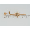 Серьги Xuping Позолота 18K пусеты Звезды фото №2 Серьги Xuping Позолота 18K пусеты Звезды фото №2