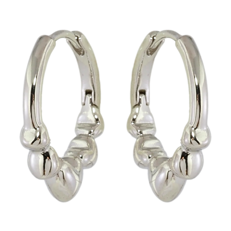 Сережки Xuping Родій колечка Візерунок із сердець фото №1