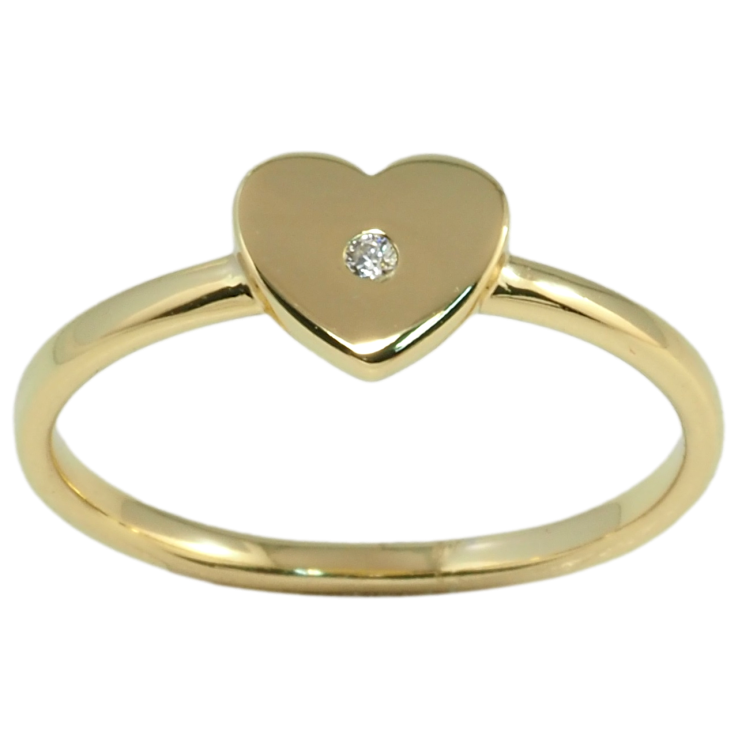 Каблучка Xuping Позолота 14K Сердечко фото №13