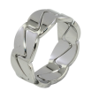 Каблучка Xuping TTM Stainless Steel Колір Родій Подвійне фото №2