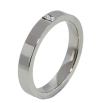 Кольцо Xuping TTM Stainless Steel Цвет Родий Вставка цирконий, шир. 3.5мм фото №2 Кольцо Xuping TTM Stainless Steel Цвет Родий Вставка цирконий, шир. 3.5мм фото №2