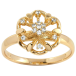 Кольцо Xuping Позолота 18K Снежинка с цирконием фото №1 Кольцо Xuping Позолота 18K Снежинка с цирконием фото №1