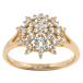 Кольцо Xuping Позолота 18K Инкрустация цирконием фото №1 Кольцо Xuping Позолота 18K Инкрустация цирконием фото №1