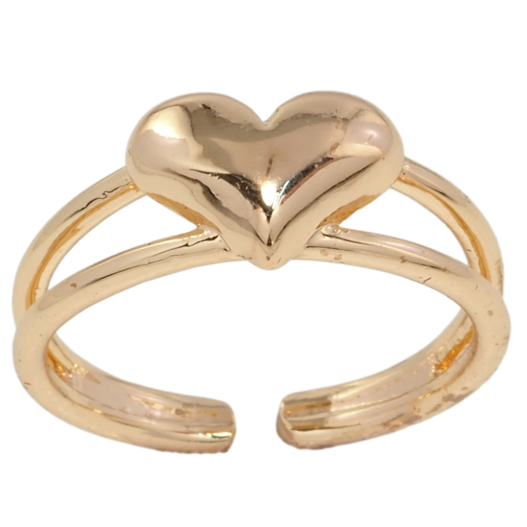 Кольцо Xuping M&L Цвет 18К Сердечко фото №15