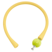 Браслет Xuping Родий Желтый каучуковый шнур с салатовой бусиной размер 17.5см х 4мм; ø 12мм фото №2 Браслет Xuping Родий Желтый каучуковый шнур с салатовой бусиной размер 17.5см х 4мм; ø 12мм фото №2
